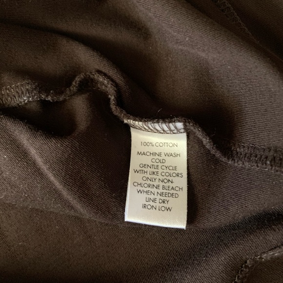 Calvin Klein Half Zip Sweater Brown Size Large - Picture 5 of 5